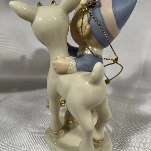 Lenox Rudolph's Glowing Friendship Ornament - Picture 4 of 6